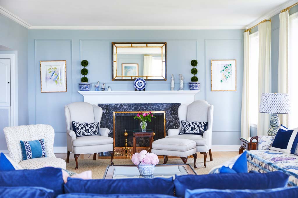 Chicago Lakeshore Living Room by Interior Design Kaylan Kane